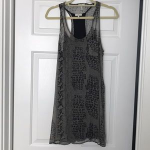 Silk tank dress by Joie